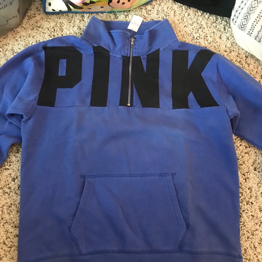 Victoria Secret Pink 1/4 zip Pullover XS
